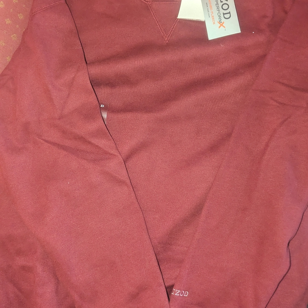 Vintage NWT IZOD Profotmx Red Sweatshirt Size Large